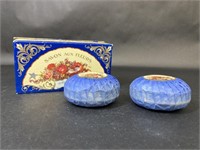 Savon Aux Fleurs 2 Soap Bars in Original Box