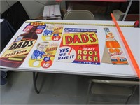 Dads Rootbeer cardboard signs