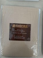 EMPIRE ONE TWIN FITTED SHEET