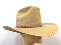 Resistol 4x Camel Colored Western Cowboy Hat. Sz.