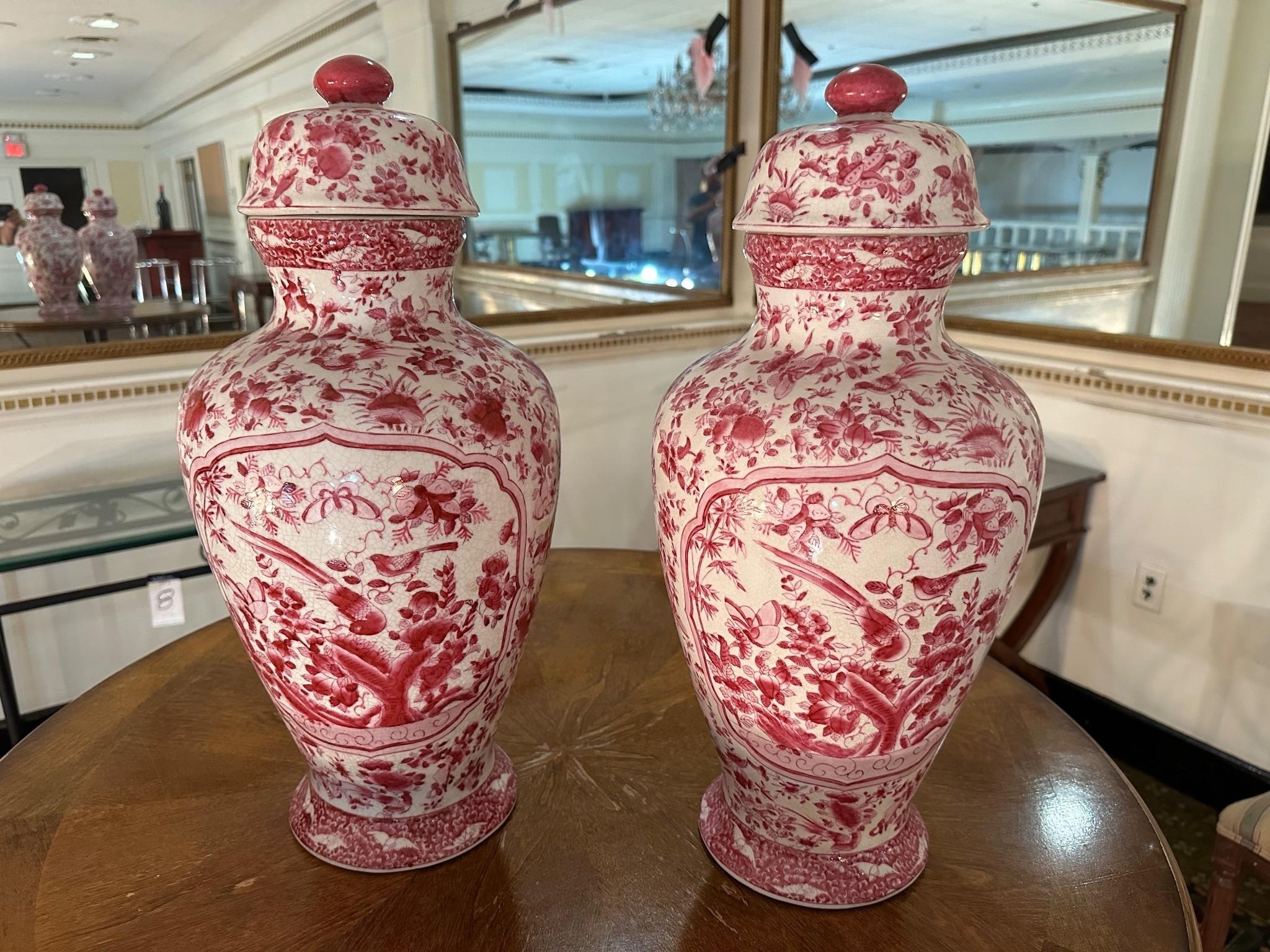 {each} Asian Vases