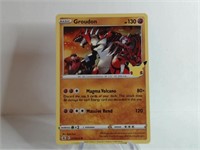 Pokemon Card Rare Groudon Holo Stamped