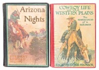 (2) Western Hardcover Books