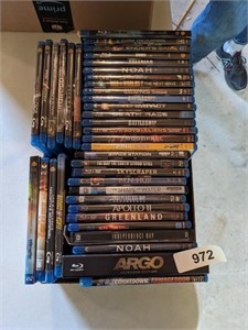 Assorted Blue Ray DVDs