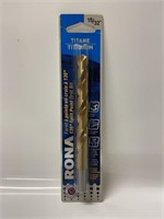 15/32" RONA TITANIUM SPLIT POINT DRILL BIT