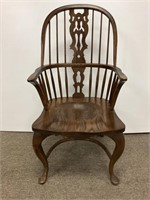 Vintage oak arm chair