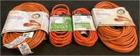 (4) Assorted Extension Cords