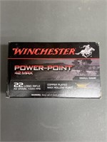 500 rnds Winchester Power Point .22LR Ammo