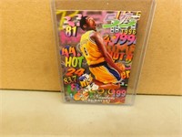 Hot Numbers Kobe Bryant Basketball Card