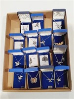 (N) Birds of the Month Necklaces and more