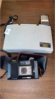 Polaroid camera and Skina camera