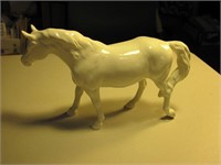 White Beswick Ceramic Horse