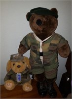 Plush Army Bears