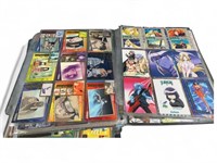 Variety of Anime collectible trading cards