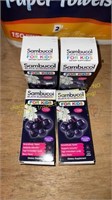 4ct. Sambucol Black Elderberry Supplements