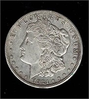 1921 D Morgan Silver Dollar Coin