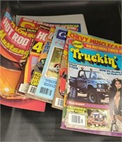 Vintage car and truck magazines