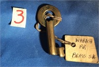 Wabash RR Brass Key