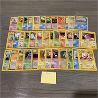 Vintage Pokemon card lot