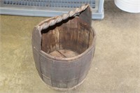 Wishing Well Wooden Bucket