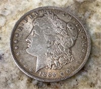 1885-O Morgan Silver Dollar