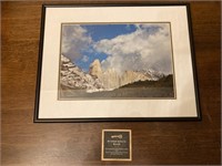Framed Mountain Photograph 2