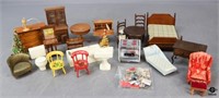 Wood Dollhouse Furniture