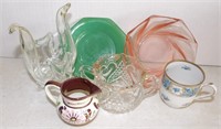 Lot of Assorted Collectible Glassware