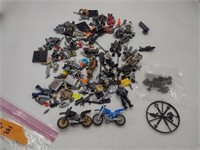 Lot of Mini Lego Style Action Figures