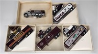 5) WINROSS HERSHEY'S TRUCKS W/ BOX