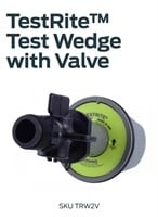 Holdrite DWV Test Wedge w/Valve-2"