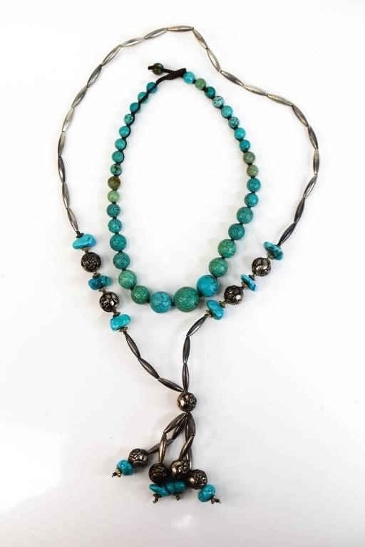 Native American Zuni Turquoise Necklace