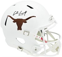 Earl Campbell Autographe Longhorns Helmet Beckett