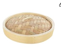 TiMi Trends Kitchen Bamboo Steamer Basket Asian Fo