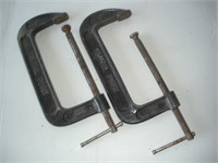 (2) 8 inch C-Clamps