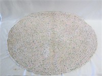 Oval Hand Braided Rug (27" x 36" overall)