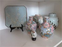 Grouping of Porcelain Oriental Vases
