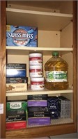 Teas, dietary supplements, oil,
3 shelf lot