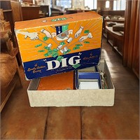 1940 DIG The First Mining Word Board Game