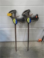Quick grip clamps, 30"