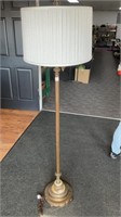 Pole lamp, 62”, base has nice design, this lamp