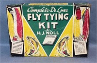 Old Fly Tying Kit By HJ Noll