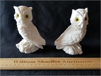 Owl Figurines 8" H