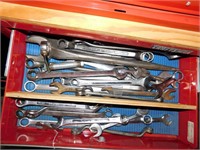 P729-  Drawer Full Of Large Wrenches