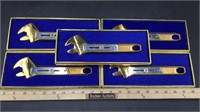 (5) HELIX 8" CRESENT WRENCHES