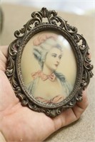 Antique/Vintage Italian Metal Picture