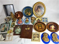 Assortment of Religious Collectibles