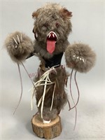 Black Bear Kachina Doll