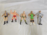 5 Vintage WWE Action Figures