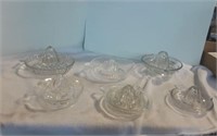 Assorted Vintage glassware juicers (6 Total)